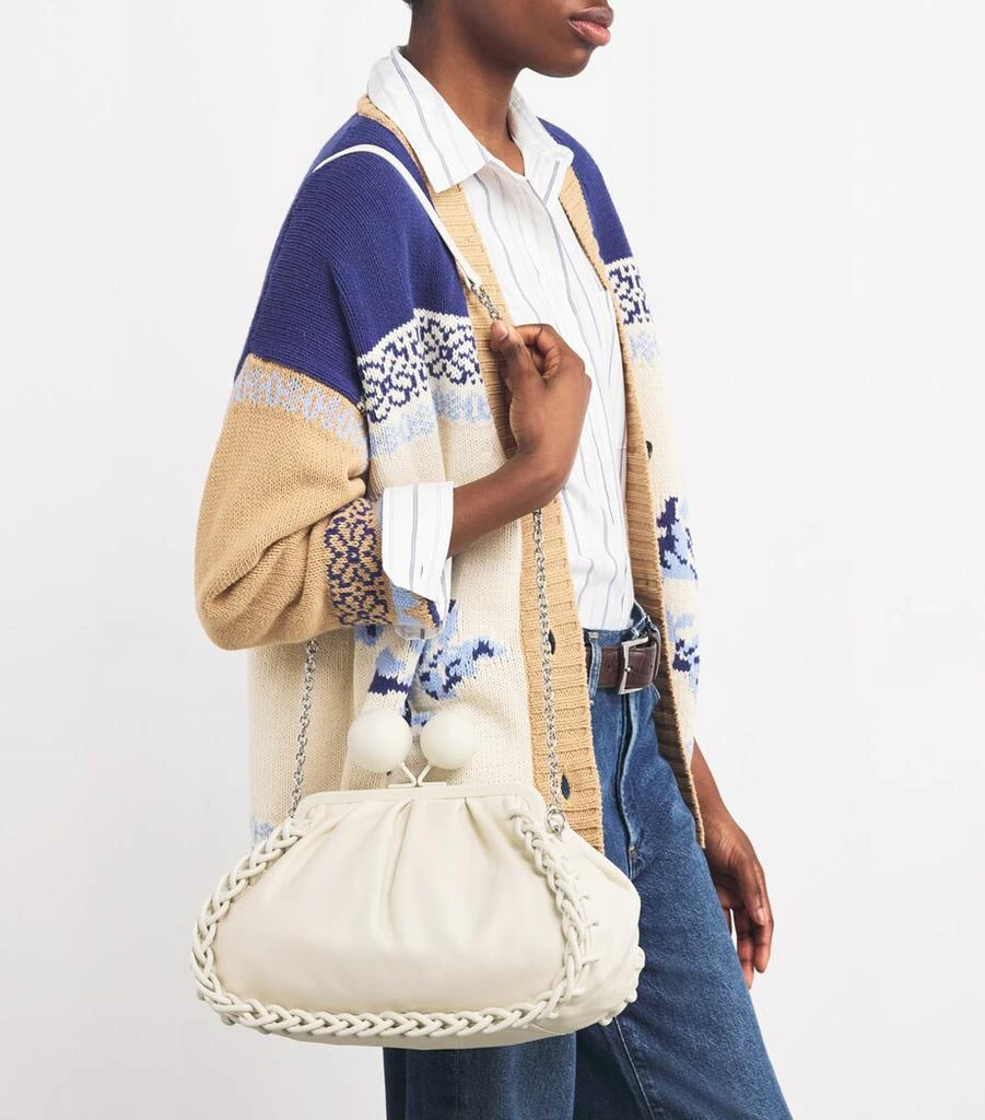 Weekend Max Mara Medium Nappa Leather Pasticcino Clutch Bag 2