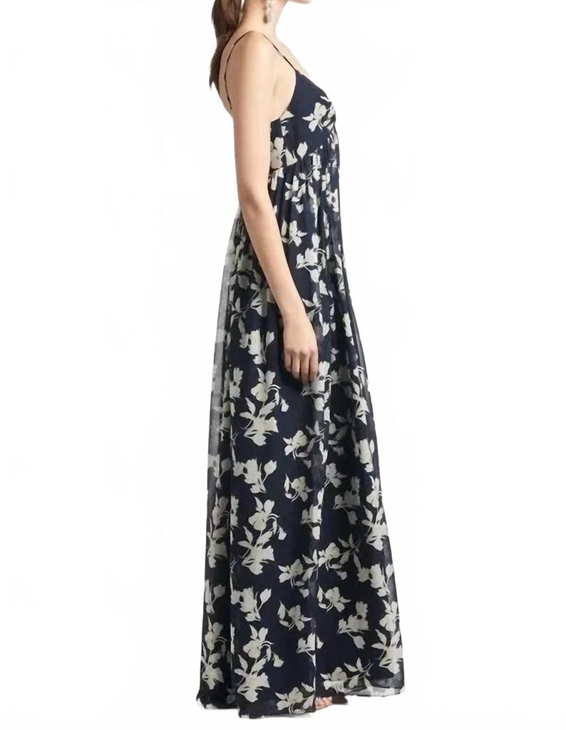 Sachin 
Babi Jessica Gown In Navy Venetia Petal 2
