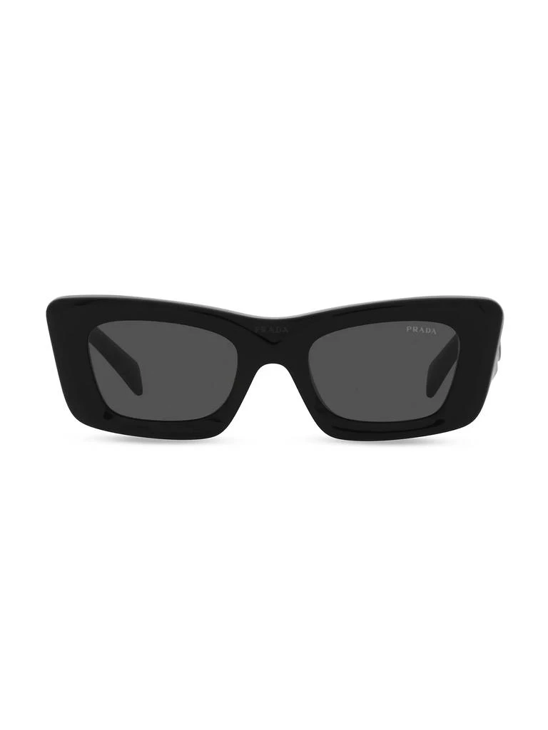 Prada 50MM Rectangular Sunglasses 2
