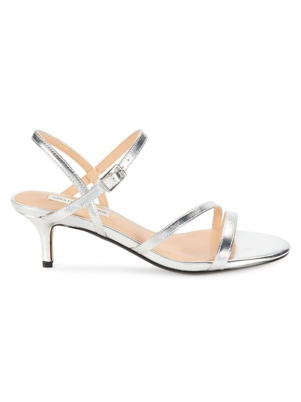 Saks Fifth Avenue Rue Leather Strap Sandals 1