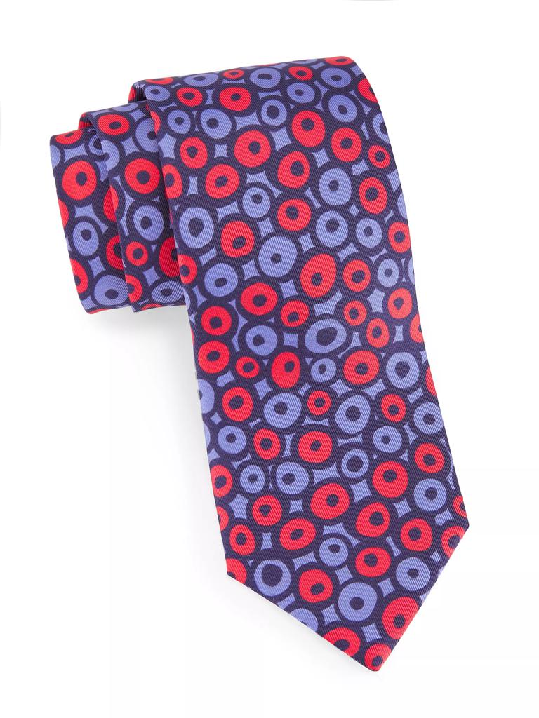 Charvet Coffee Bean Silk Tie