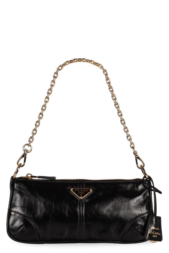 【関税&送料込】Prada Black Fabric Re-Edition Shoulder Bag Prada BLACK FABRIC RE-EDITION SHOULDER BAG - Bags - BeyondStyle
