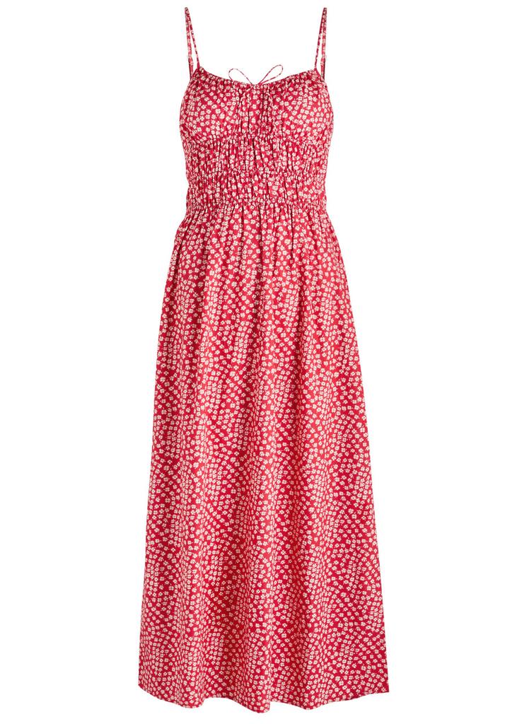 Faithfull the Brand Marianne floral-print cotton midi dress