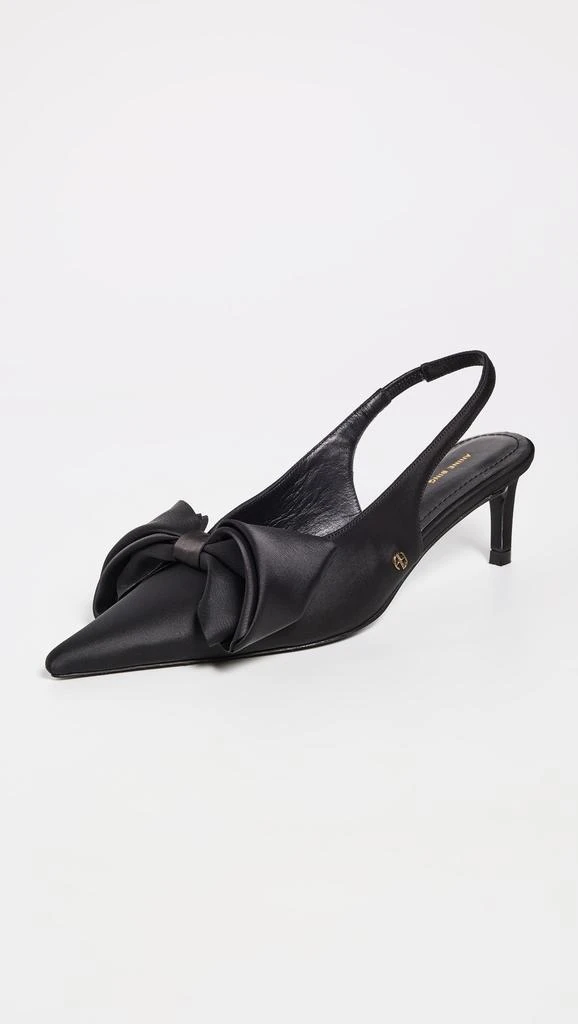 ANINE BING Nina Heels With Bow Heels 1