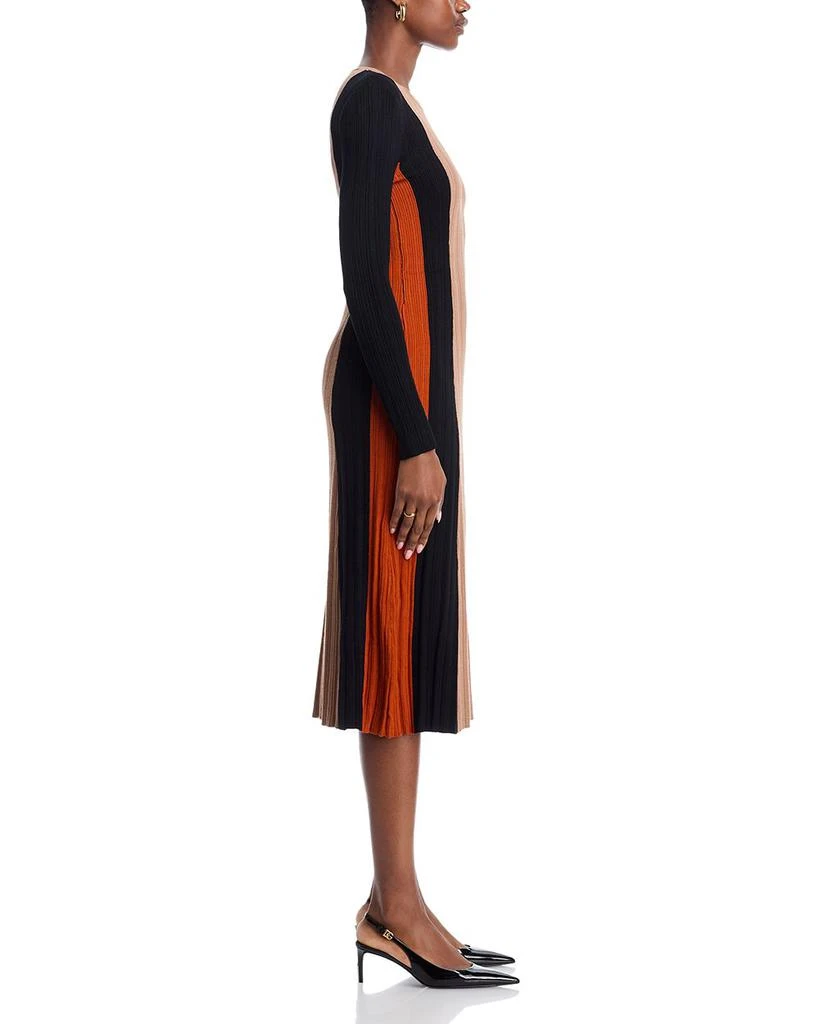 Tahari Color Block Rib Dress 5