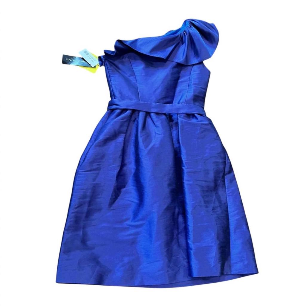 Alfred Sung Alfred Sung - WOMEN'S MIKADO SHORT DRESS