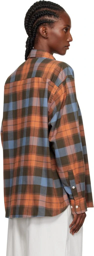 Baserange Orange & Blue Claude Shirt 3