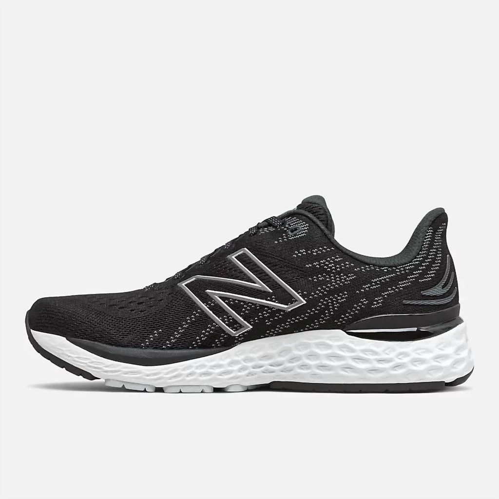 New Balance Men's Fresh Foam 880V11 Running Shoes - D/medium Width In Black/cyclone 2