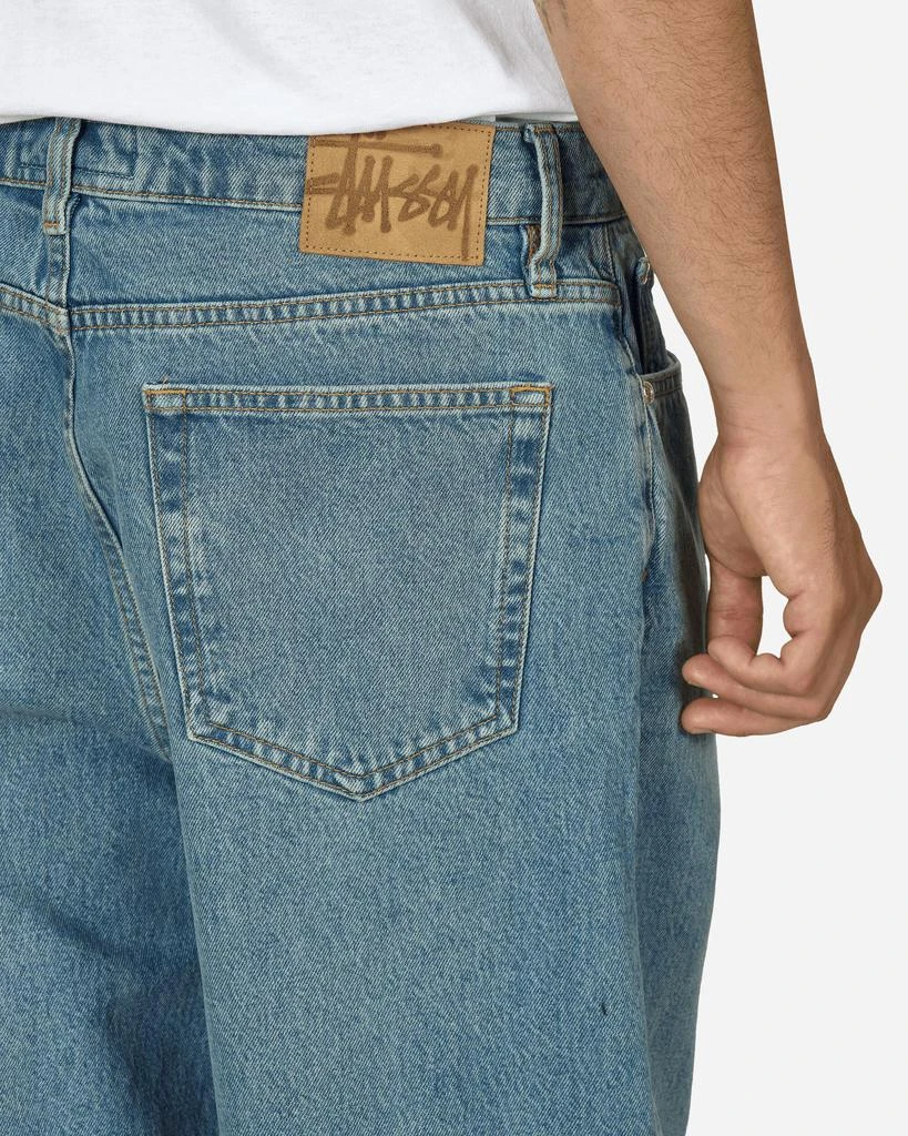 STUSSY Big Ol' Jeans Washed Blue 5