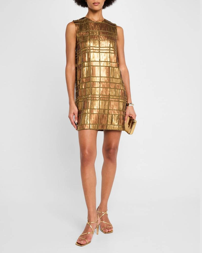 Alexis Emani Sequined Mini Shift Dress 2