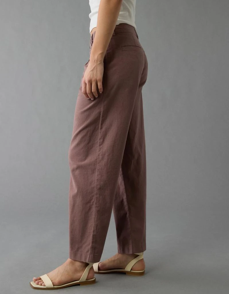 AE AE Linen-Blend Stovepipe Crop Trouser 5