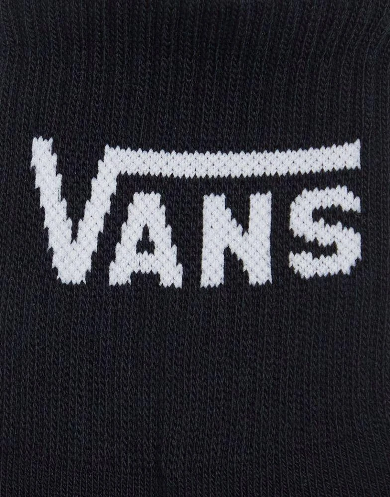 Vans Vans 3 pack classic half crew socks in black 4