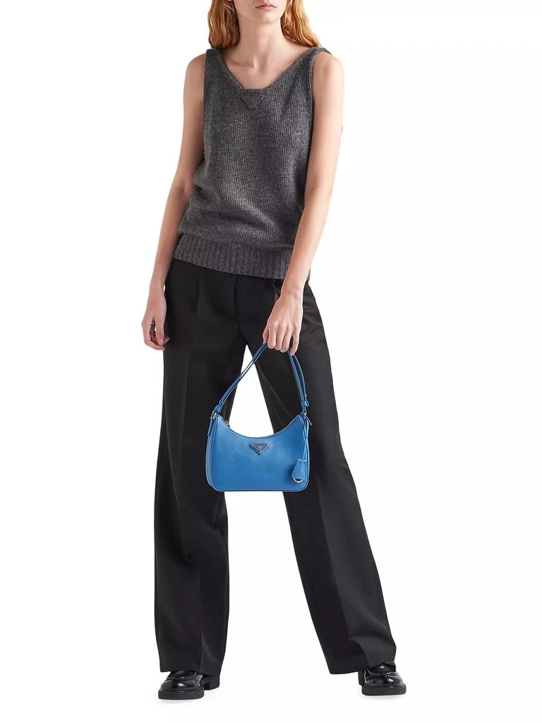 Prada Re-Edition Saffiano Leather Mini Bag 2