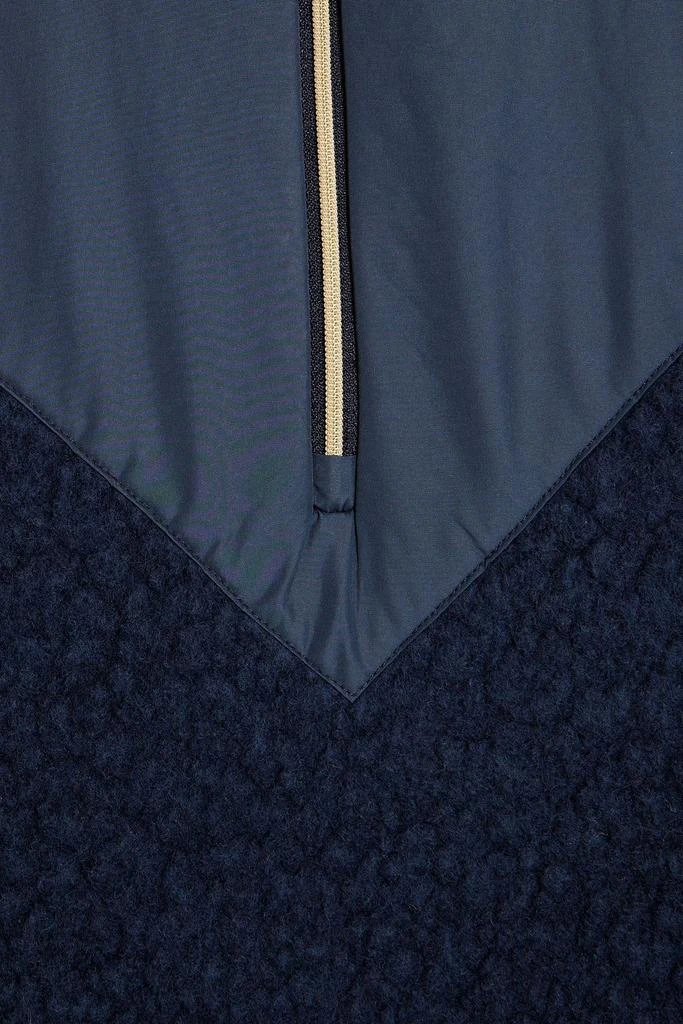 WE NORWEGIANS Alta shell-paneled fleece half-zip jacket 4