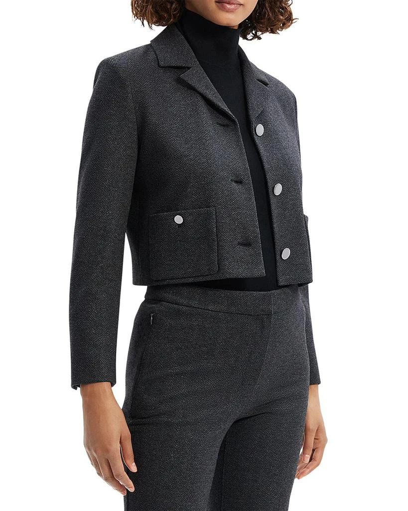 Theory Boxy Cropped Jacket 4