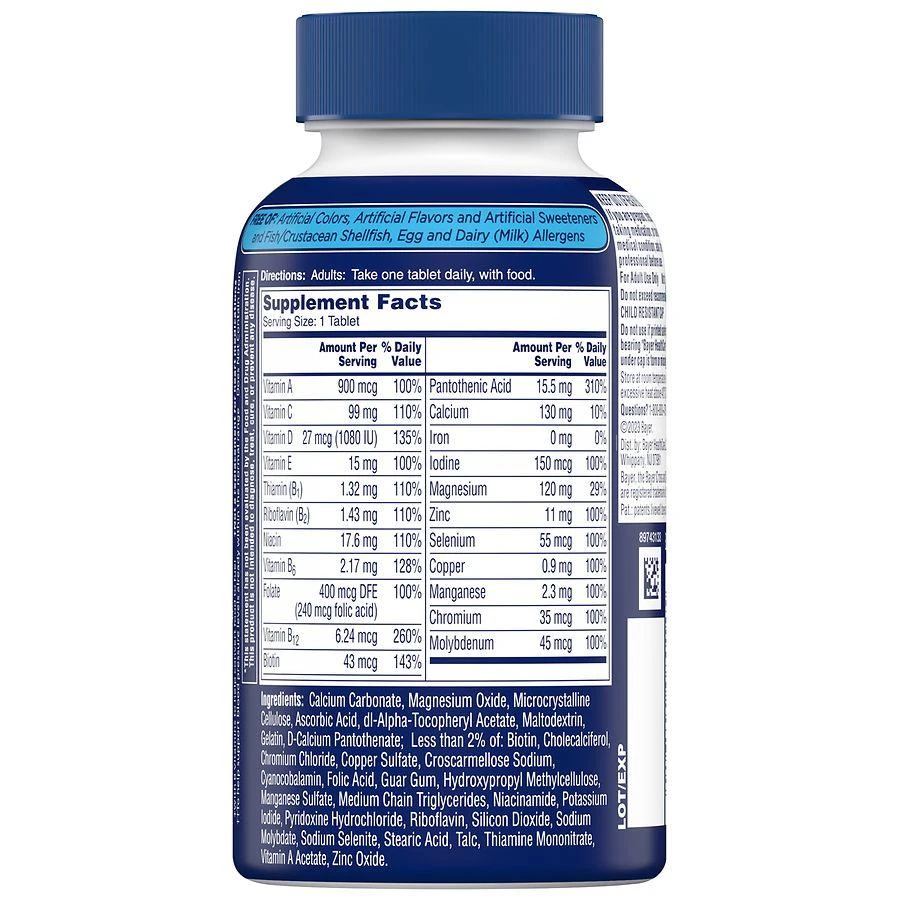 One A Day Men's Complete Multivitamin Tablets 2