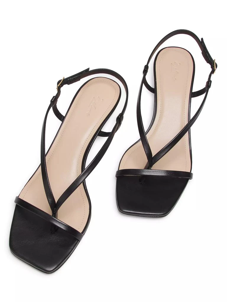 22élevé Barely There 50MM Leather Sandals 4