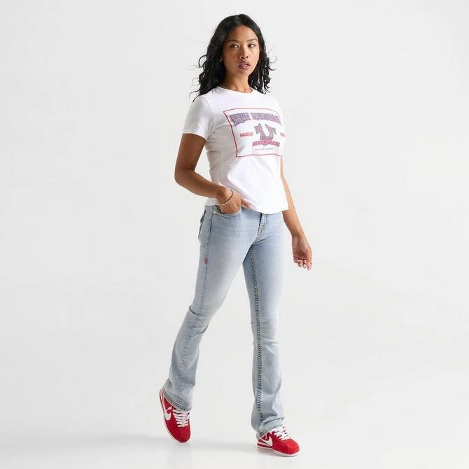 True Religion Women's True Religion Becca Super T Curvy Bootcut Jeans 2