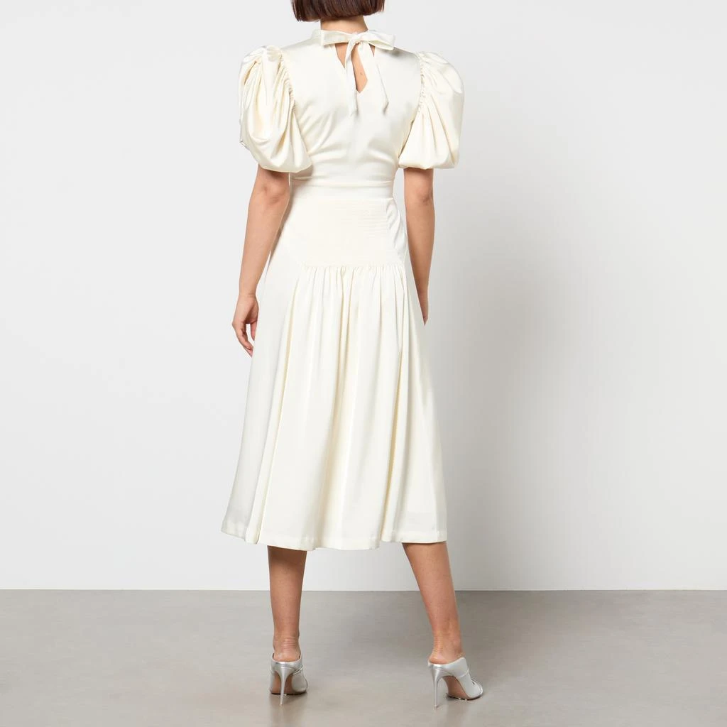 ROTATE Birger Christensen Rotate Birger Christensen Satin Midi Dress 2