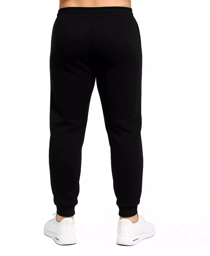 Blu Rock Men's Modern-Fit Heavyweight Jogger Sweatpants with Zipper Side Pockets 3