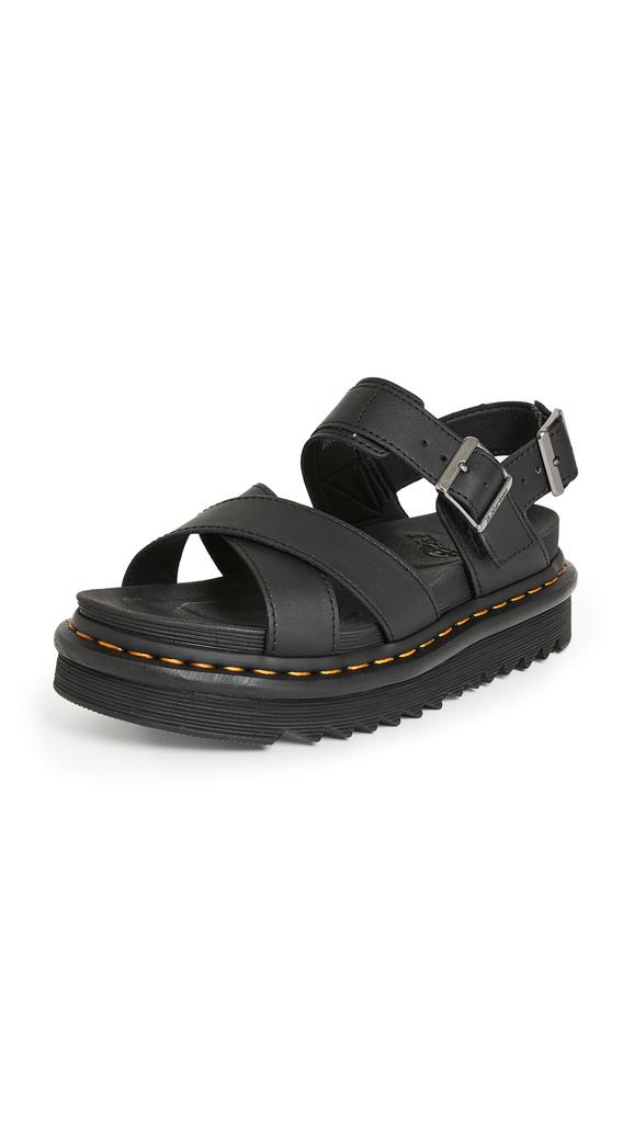Dr Martens Voss II Sandals Black-Hydro 10 - Sandals - Free