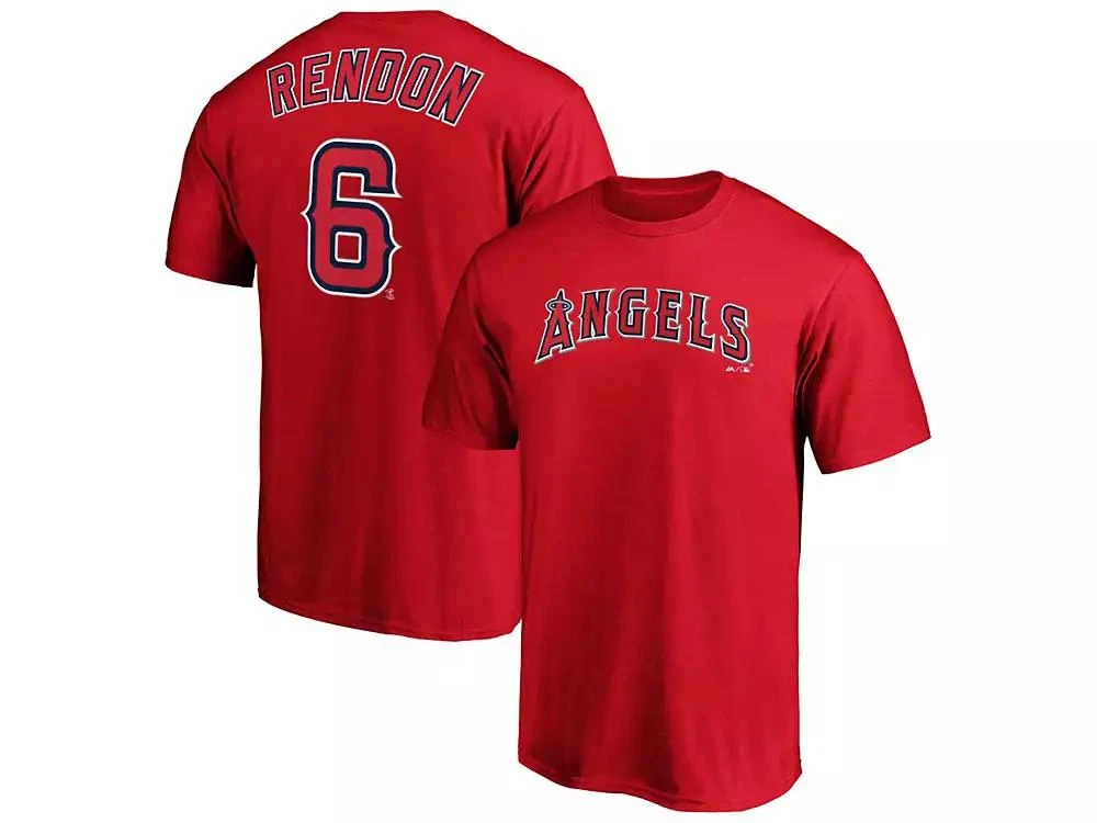 NIKE Los Angeles Angels Men's Name and Number Player T-Shirt Anthony Rendon 1