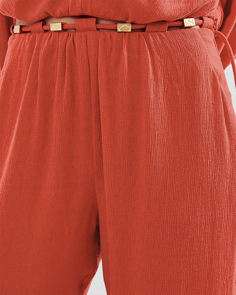Vix Swimwear Miko High-Rise Straight-Leg Pants 5