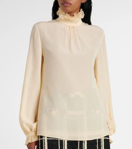 Valentino Silk crêpe de chine shirt 6