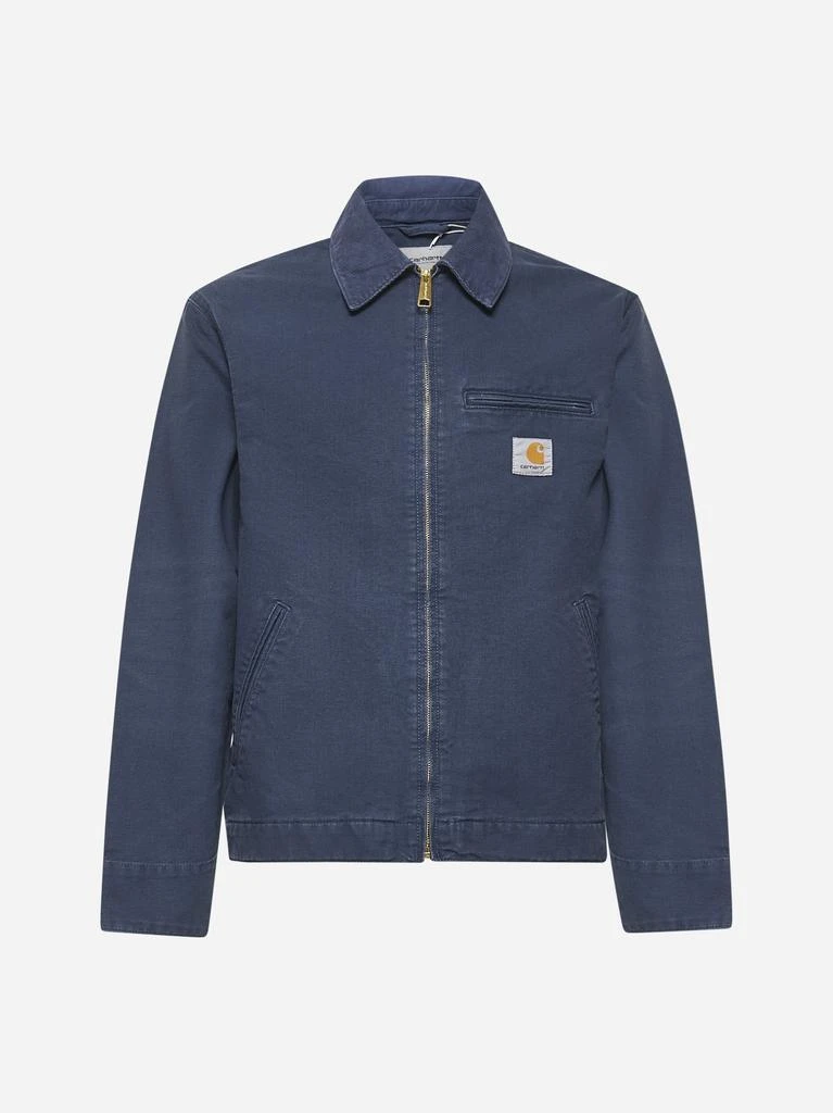 Carhartt WIP Blue canvas Detroit Jacket 1