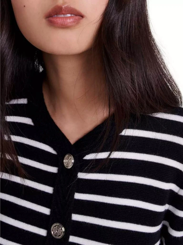Maje Striped Cardigan 6