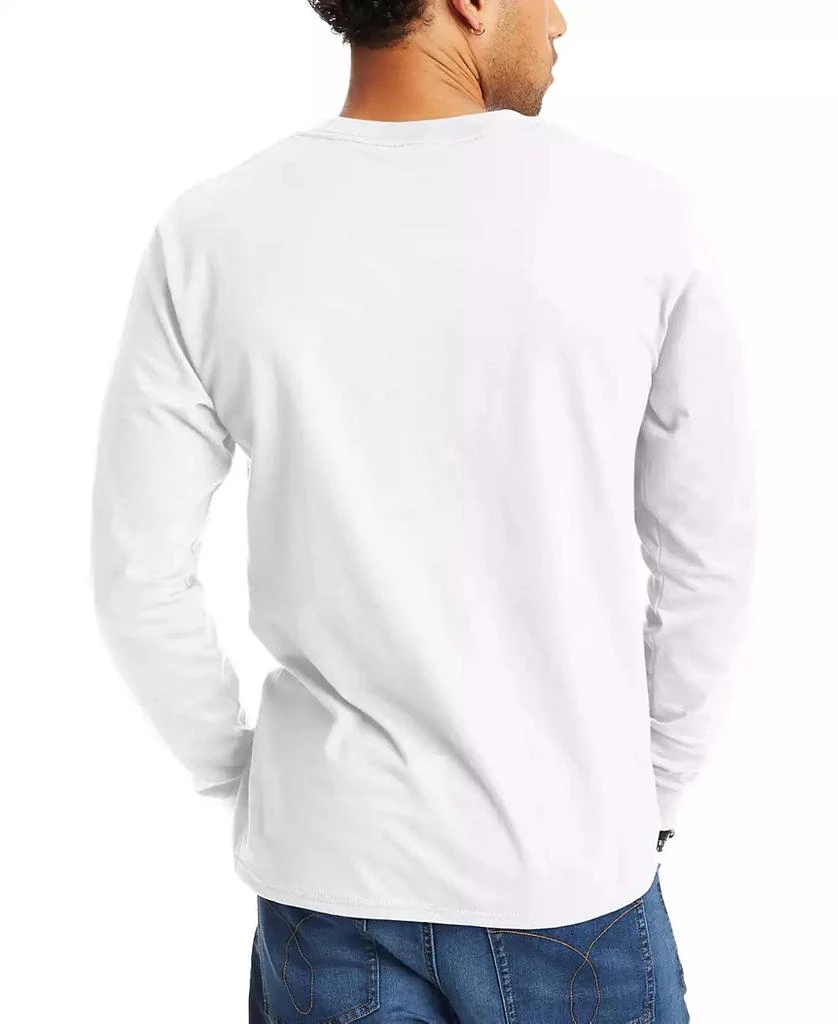 Hanes Beefy-T Unisex Long-Sleeve T-Shirt, 2-Pack 2