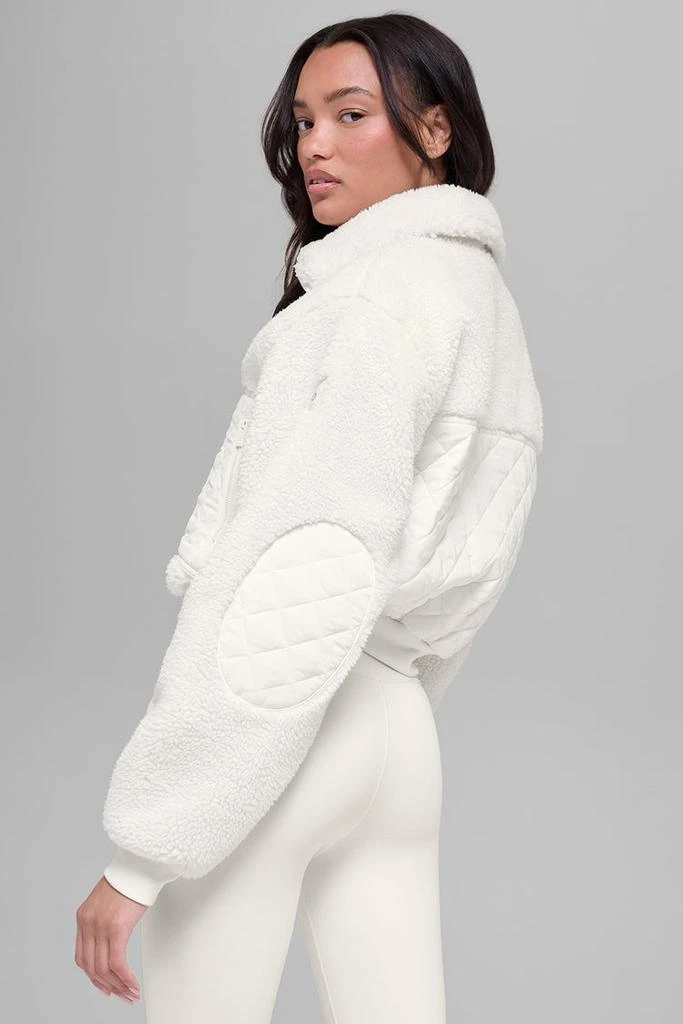 Alo Sherpa Edge Bomber - Chai Latte 2