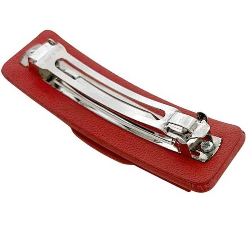 Salvatore Ferragamo Leather Barrette (Pre-Owned) 5