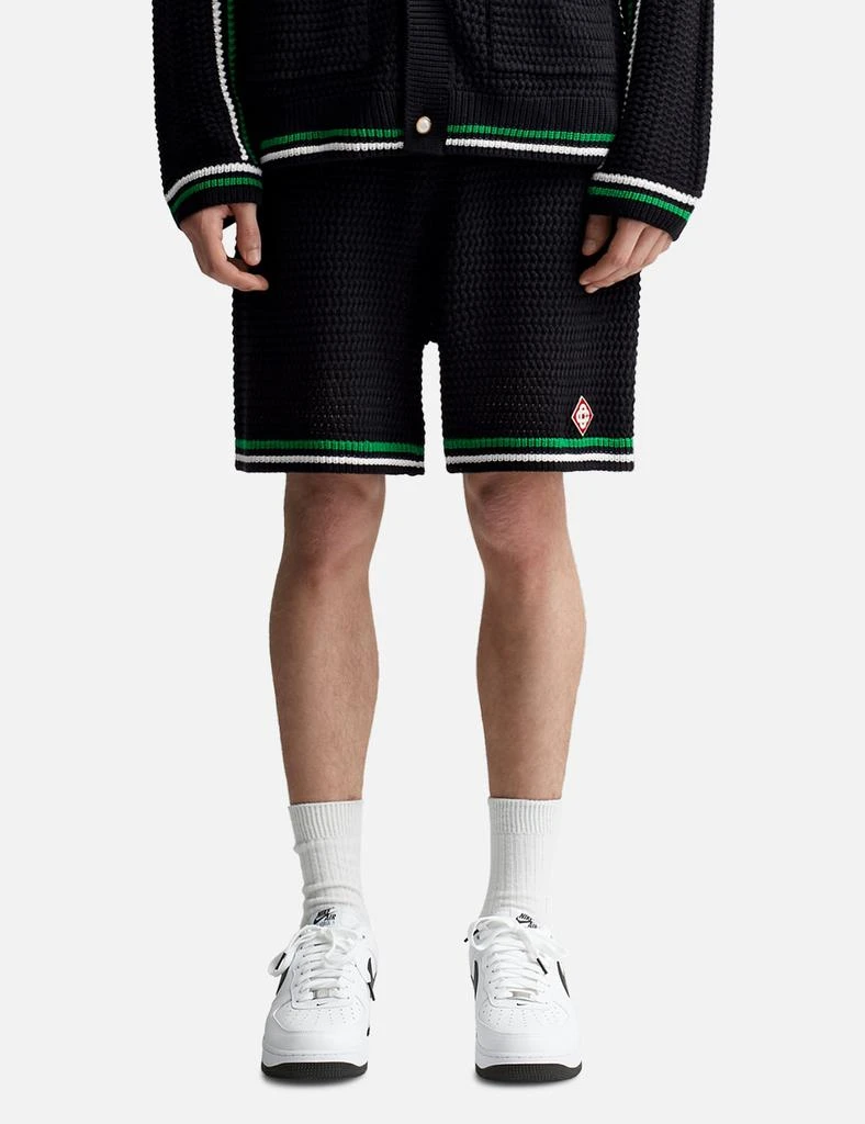 Casablanca Crochet Tennis Shorts 3