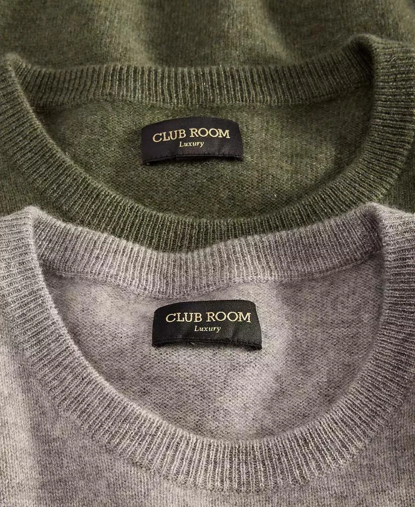 Club Room Men's Crewneck 100% Cashmere Sweater, Macy's Exclusive 4
