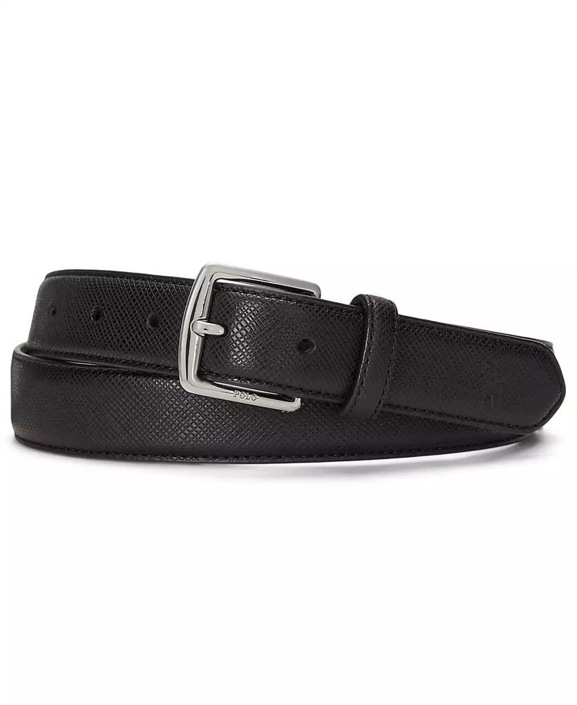 Ralph Lauren Men's Saffiano Leather Belt
