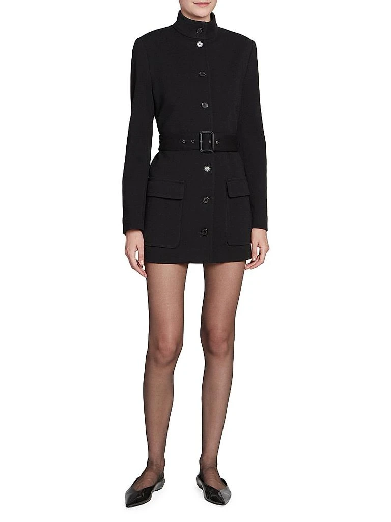 Yves Saint Laurent Tunic Jacket in Wool-Blend Jersey 3