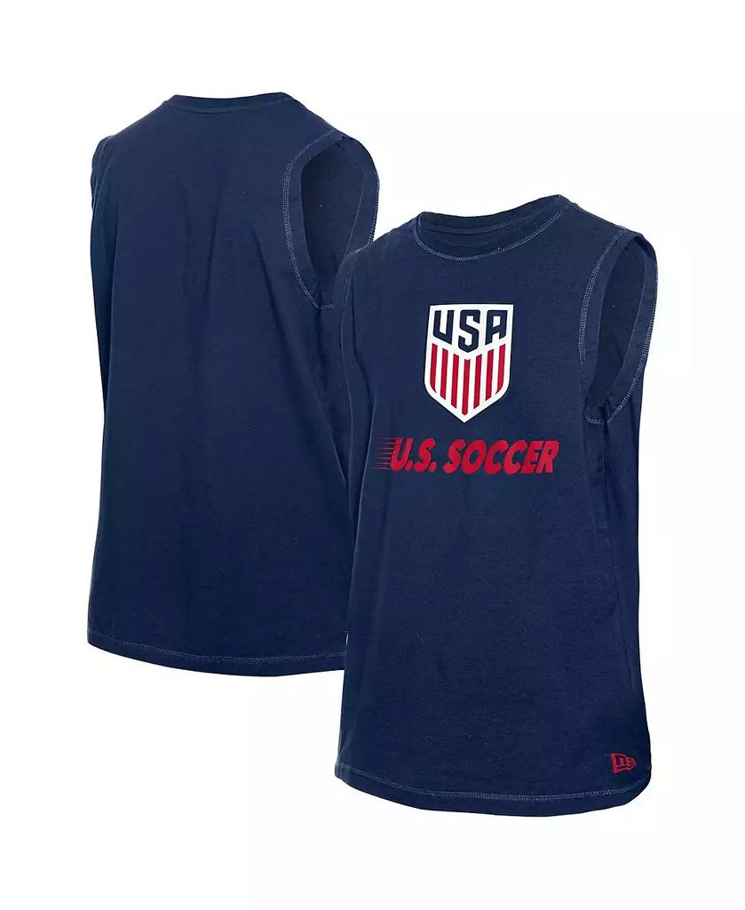 5th & Ocean Men's Navy USMNT Sleeveless Leisure T-Shirt