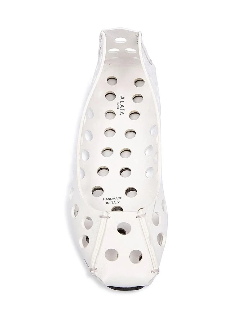 Alaïa Leather Ballet Flats 5