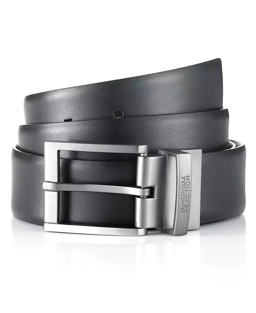 Kenneth Cole Reaction Men's Reversible Textured Reversible Dress Belt, Created for Macy's 1