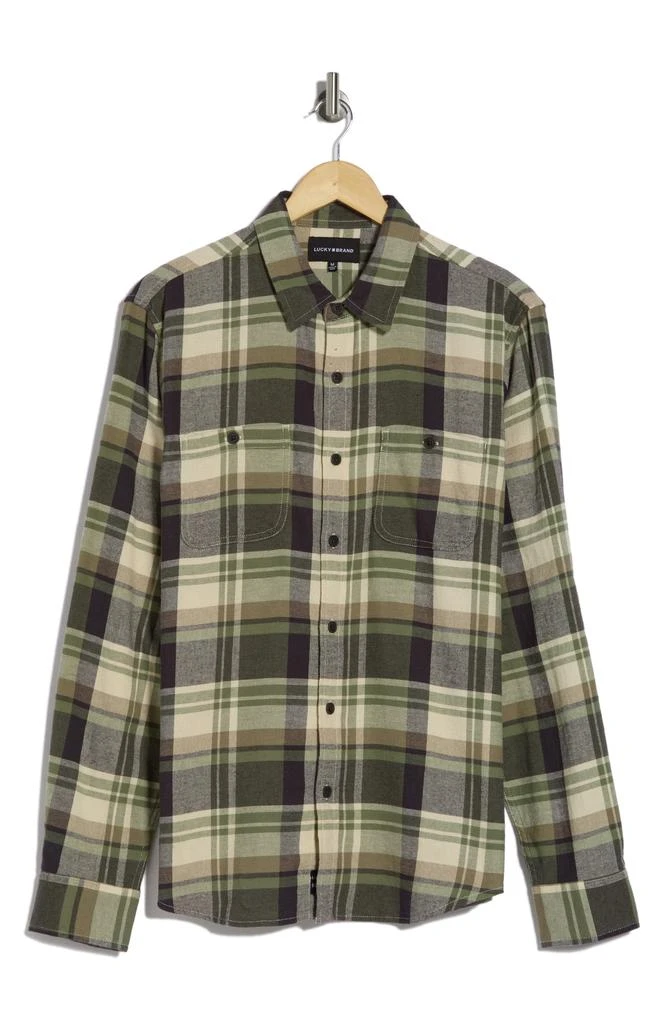Lucky Brand Plaid Mason Button-Up Shirt 3