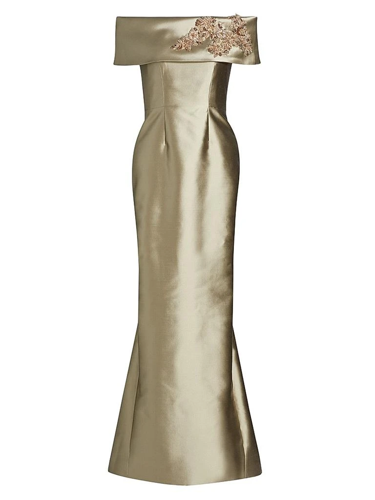 Embroidered Silk Radzimir Off-the-Shoulder Gown – On Sale Now with Up to  77% Off
