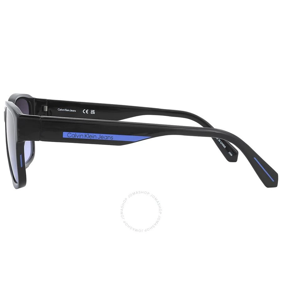 Calvin Klein Blue Gradient Rectangular Men's Sunglasses CKJ21631S 001 56 3