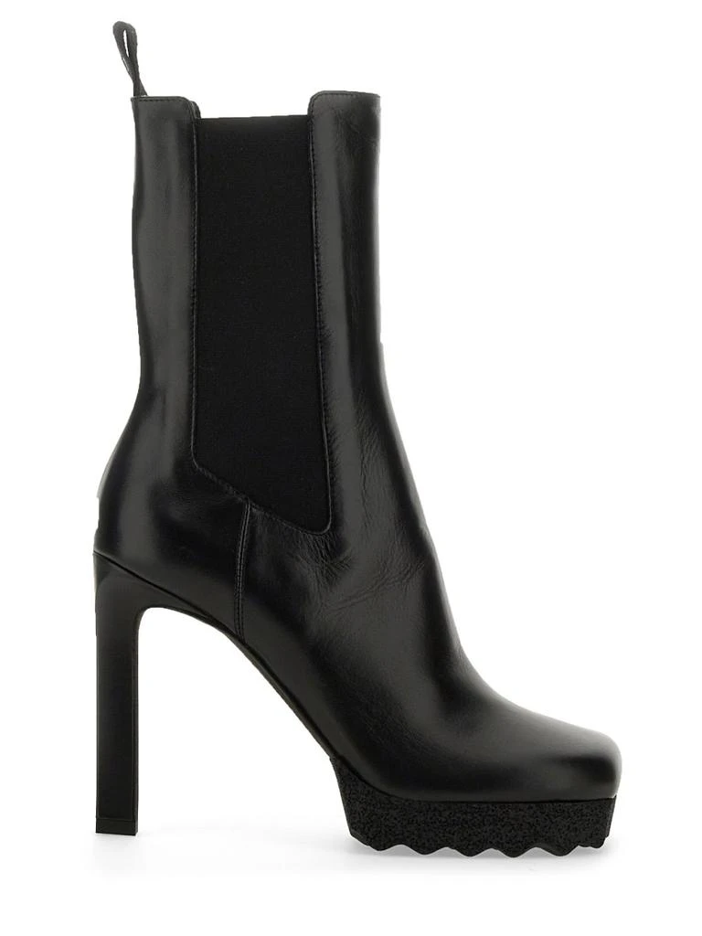Off-White CHELSEA BOOT WITH HEEL 1