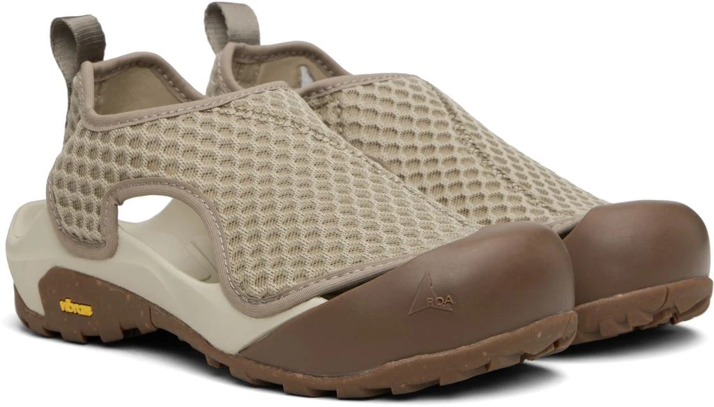 ROA Beige Arpy Sandals 4