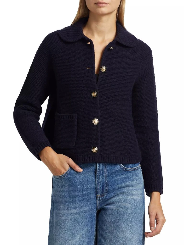 ba&sh Gabriel Wool-Blend Knit Cardigan 3