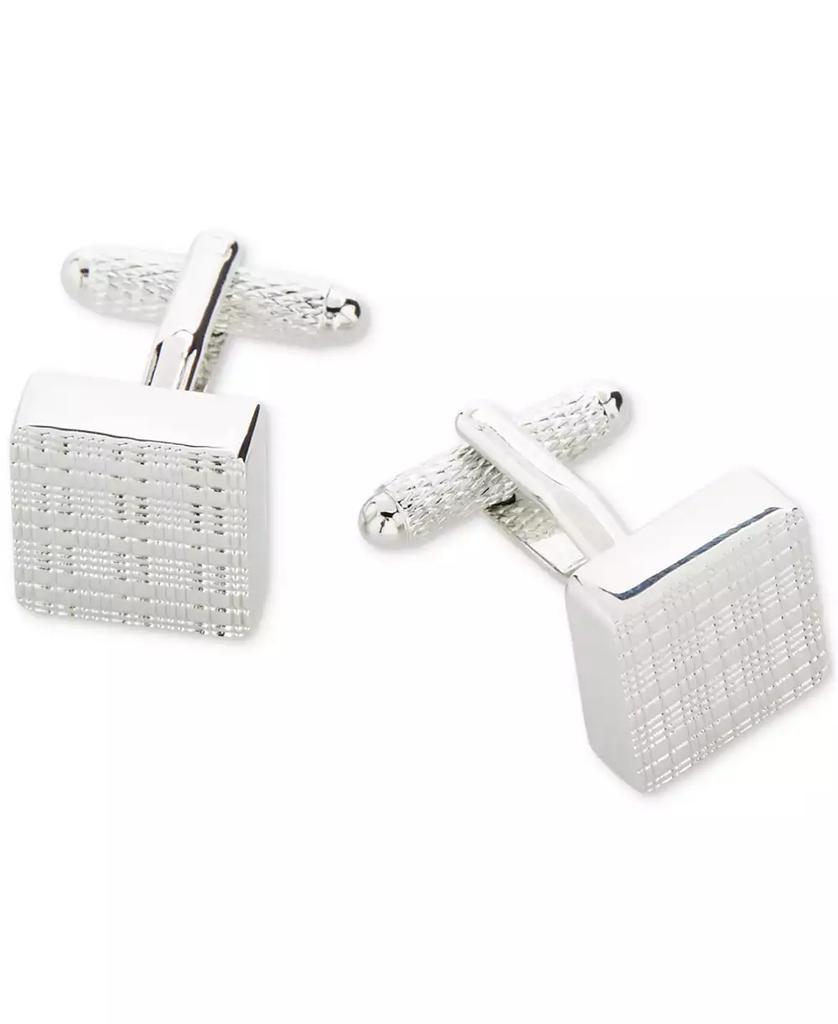 Perry Ellis Men
s Plaid Cufflinks