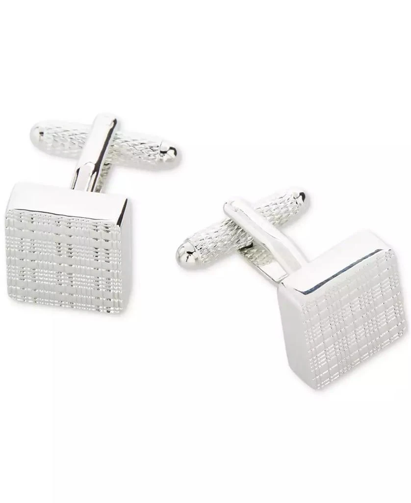 Perry Ellis Men
s Plaid Cufflinks 1