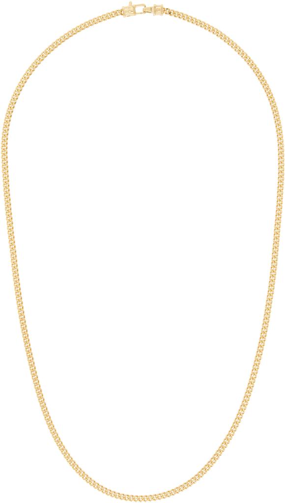 Tom Wood Gold Curb Chain M Necklace - Necklaces - BeyondStyle Tom Wood Gold Curb Chain M Necklace - Necklaces - BeyondStyle
