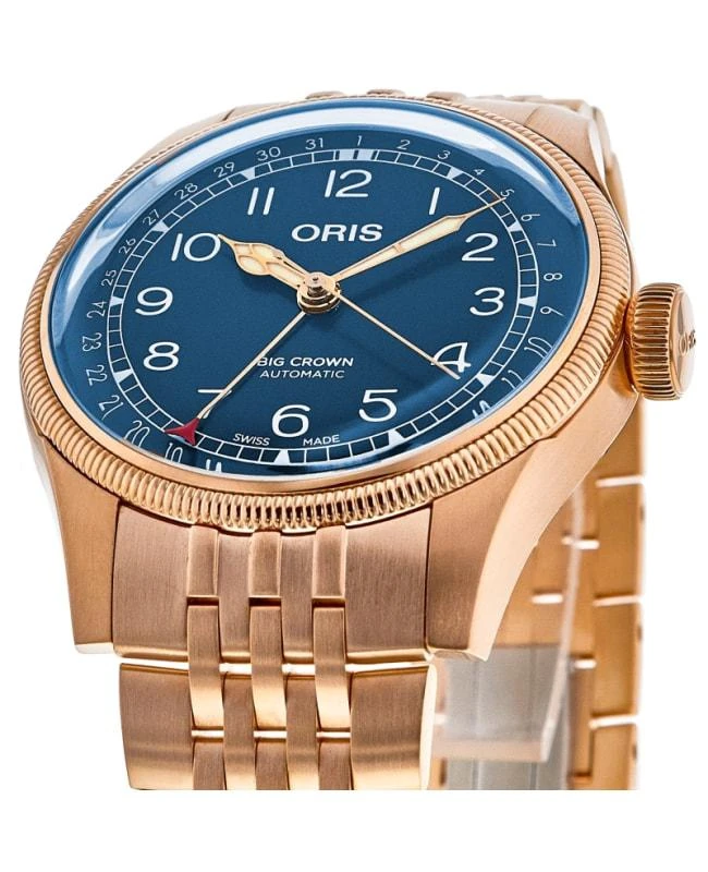Oris Oris Big Crown Bronze Pointer Date Automatic Blue Dial Bronze Men's Watch 01 754 7741 3165-07 8 20 01 2